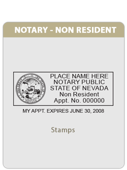 NV-Notary - Non-Resident